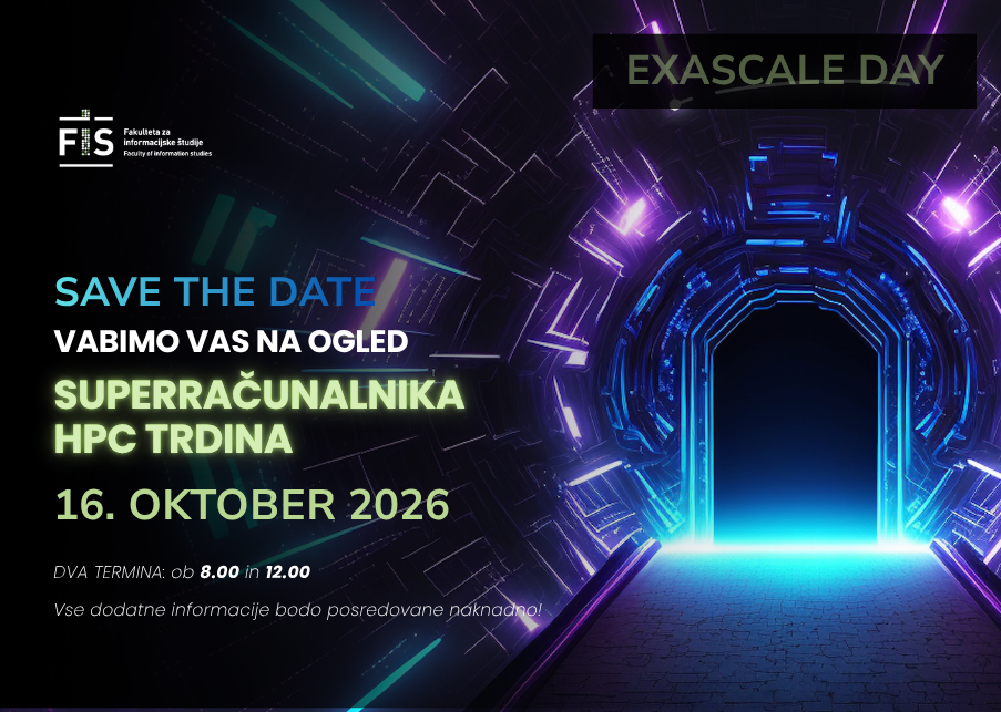 Vstopite v svet superračunalništva in umetne inteligence: Dan odprtih vrat na HPC Trdina