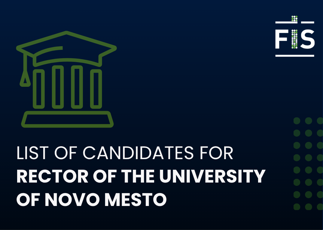 List of Candidates for Rector of the University of Novo mesto