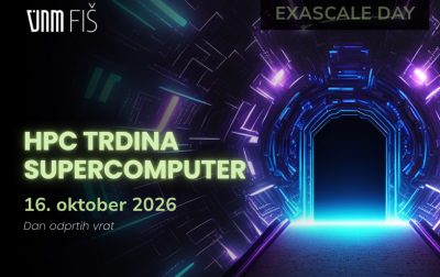 Dan odprtih vrat superračunalnika HPC Trdina na FIŠ 2026 Univerza v Novem mestu