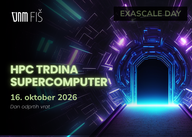 Dan odprtih vrat superračunalnika HPC Trdina na FIŠ 2026 Univerza v Novem mestu